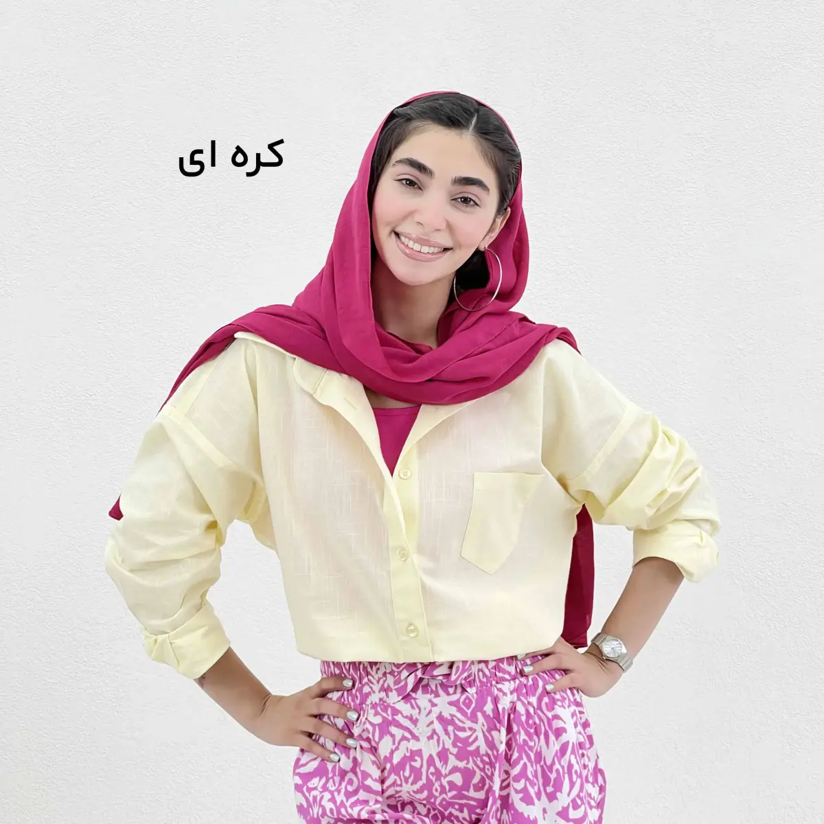 شومیز زنانه لینن پشت پیله