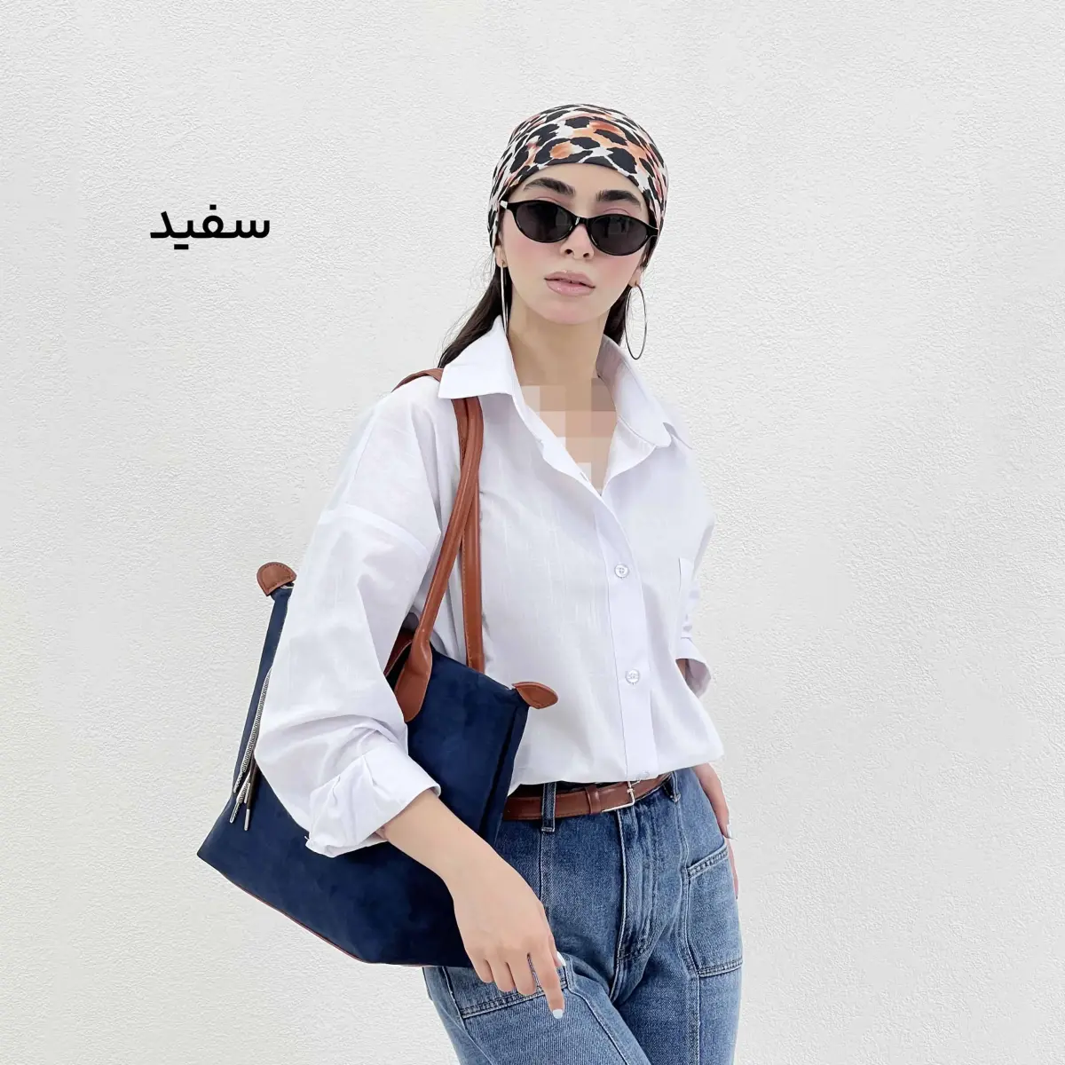 شومیز زنانه لینن پشت پیله
