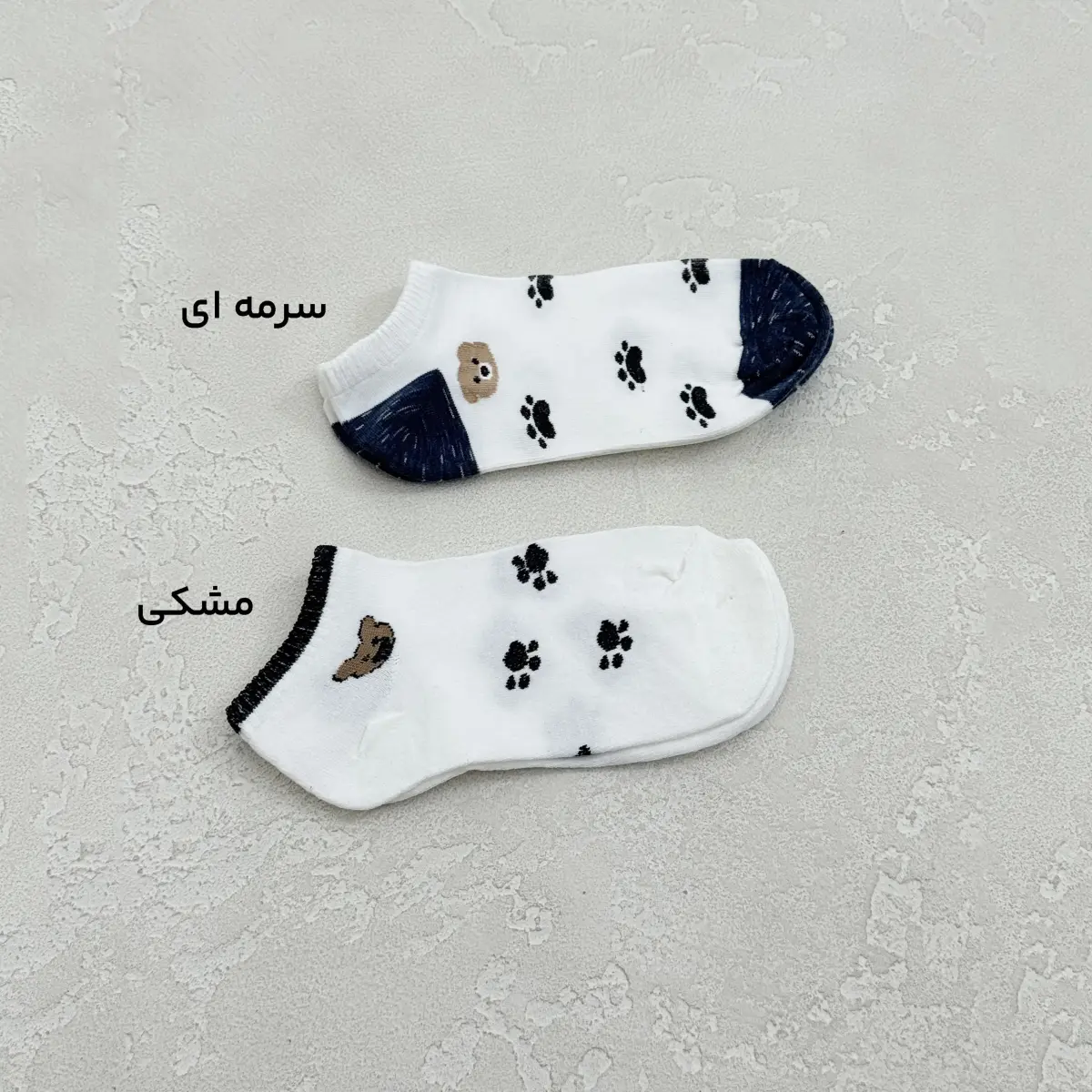جوراب زنانه طرح پنچه