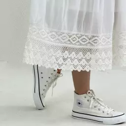 دامن زنانه پایین دانتل
