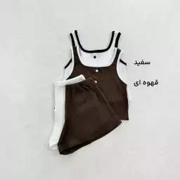 ست تاپ و شورتک زنانه کبریتی | آی بولک