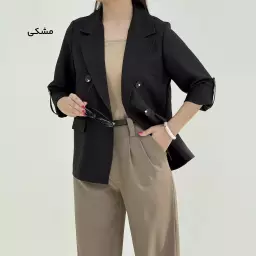 کت زنانه کرپ کجراه