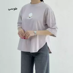 تیشرت زنانه باکسی المپیک