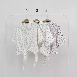 شومیز زنانه جلو گره ای