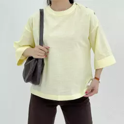 بلوز زنانه سرشانه دکمه