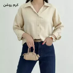 شومیز زنانه پشت دکمه
