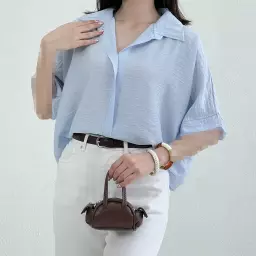 شومیز کراپ زنانه کیمونو