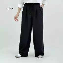 شلوار پارچه ای بگ زنانه