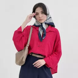 شومیز زنانه لینن آستین بلند