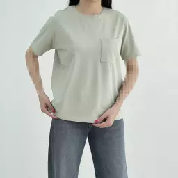 تیشرت زنانه تک جیب