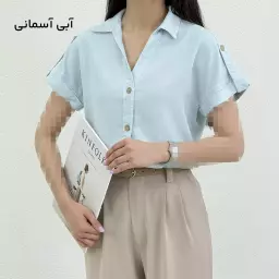 شومیز زنانه آستین افتاده