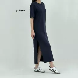 پیراهن بلند زنانه یقه گرد H&M
