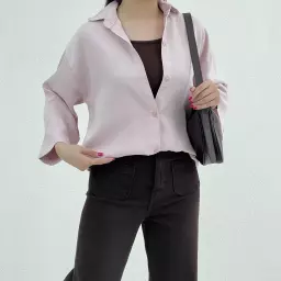 شومیز زنانه آستین سه دکمه