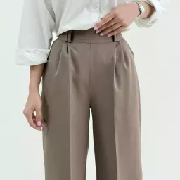 شلوار پارچه ای زنانه کرپ مازراتی