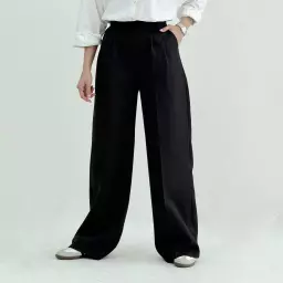شلوار پارچه ای زنانه کرپ مازراتی