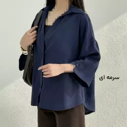 شومیز زنانه سیلک پشت پیله