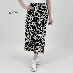 شلوار لینن زنانه طرحدار