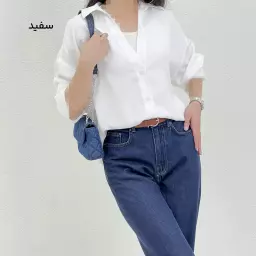 شومیز زنانه کتان سیلک