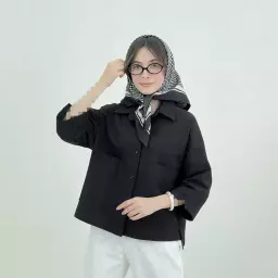شومیز زنانه باکسی جیب پاکتی