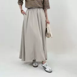 دامن زنانه لینن کمرکش