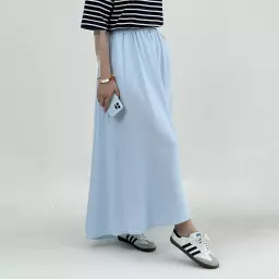 دامن زنانه لینن کمرکش