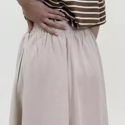 دامن زنانه لینن کمرکش