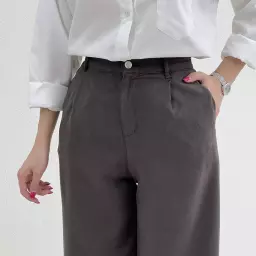 شلوار پارچه ای زنانه پشت کشی