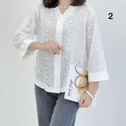 شومیز زنانه خامه دوزی