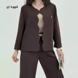 کت کرپ زنانه پاپیون