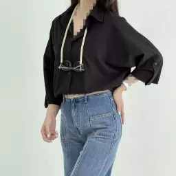 شومیز زنانه تک جیب