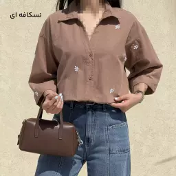 شومیز زنانه طرح برگ