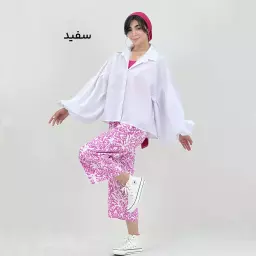 شومیز زنانه آستین پفی