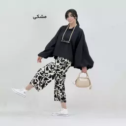 شومیز زنانه آستین پفی