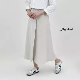 دامن زنانه جلو دکمه