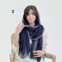 شال زنانه لینن حصیری
