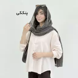 شومیز زنانه لینن جلو دکمه