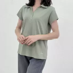 تیشرت زنانه سه دکمه