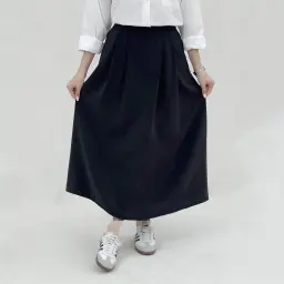 دامن زنانه سیلک جلو پیله