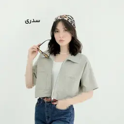 شومیز زنانه جلو زیپ