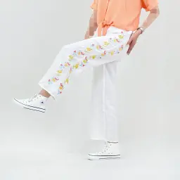 شلوار زنانه گلدوزی