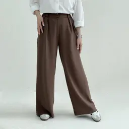 شلوار پارچه ای لینن جلو پیله
