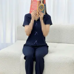 ست راحتی زنانه جلو پاپیون