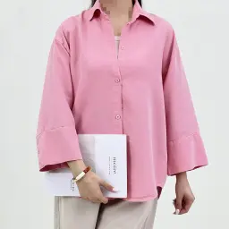 شومیز زنانه کتان سیلک