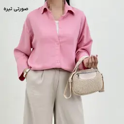 شومیز زنانه کتان سیلک