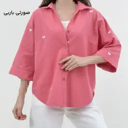 شومیز زنانه طرح پاپیون