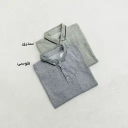 تیشرت مردانه ملانژ تک جیب