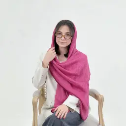 شال  زنانه پلیسه