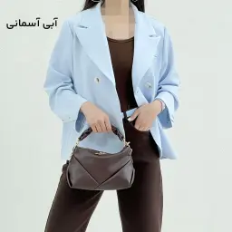 کت زنانه کرپ کلاسیک