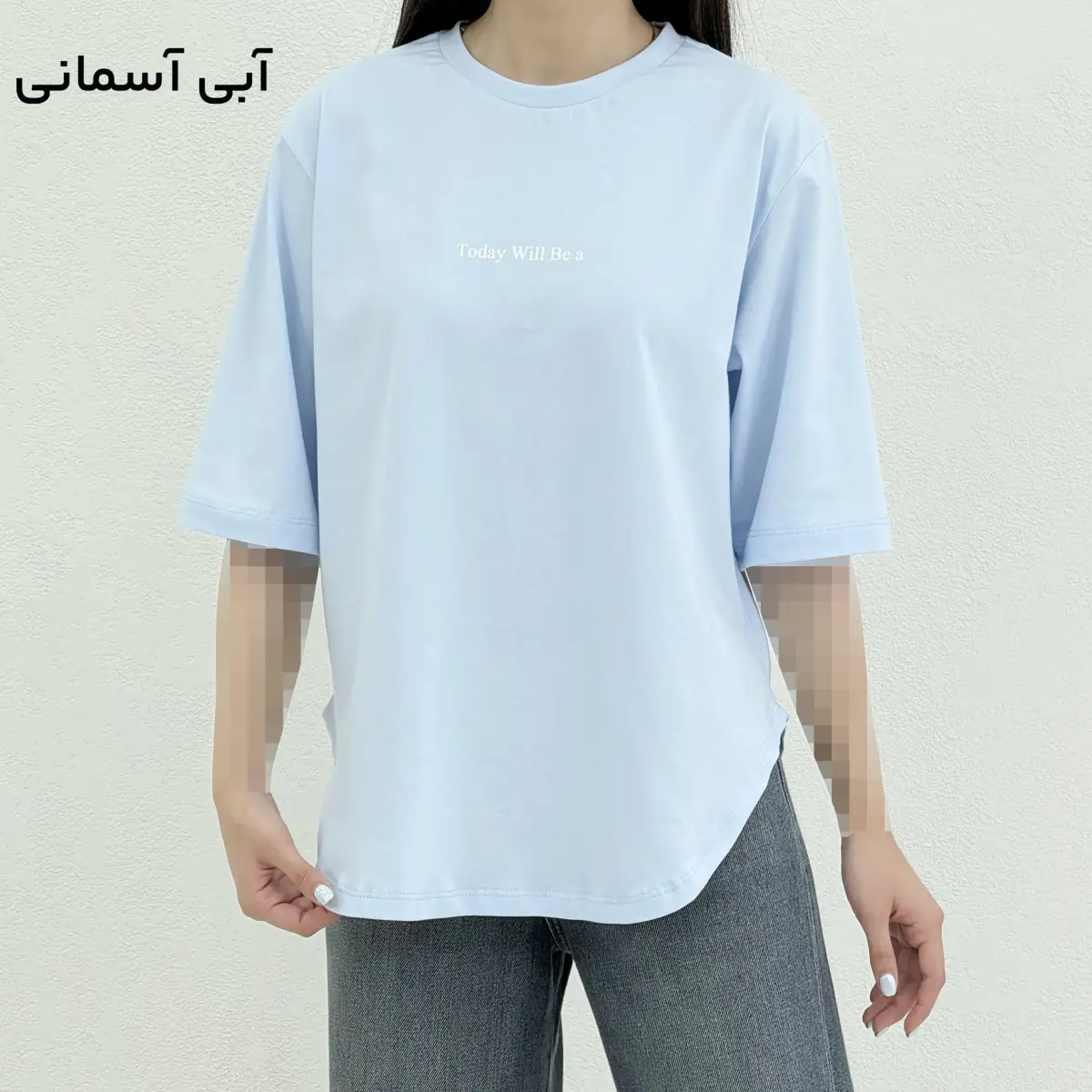 تیشرت زنانه پایین هلال