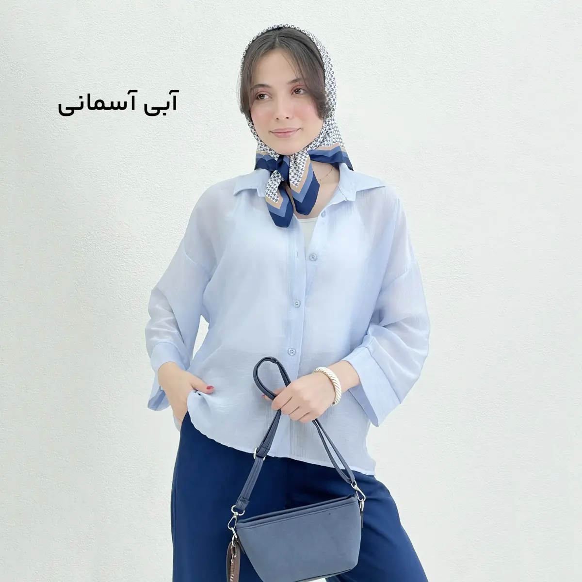 شومیز زنانه شیشه ای